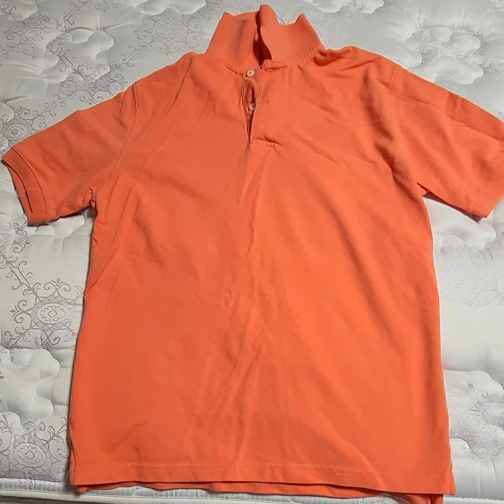 St. John's Bay Vibrant Orange Polo Shirt